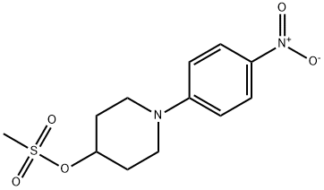 1-(4-硝基苯基)-4-甲磺酰氧基哌啶, 303977-18-6, 結(jié)構(gòu)式