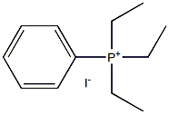 PHENYLTRIETHYLPHOSPHONIUM IODIDE Struktur