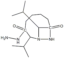 N'~1~,N'~6~-bis(2-methylpropylidene)hexanedihydrazide Struktur