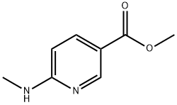 methyl 6-(methylamino)nicotinate Struktur