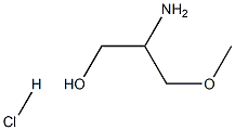 1-Propanol,2-amino-3-methoxy-,hydrochloride Struktur