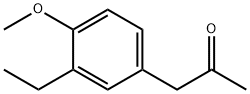 1-(3-Ethyl-4-methoxyphenyl)propan-2-one Struktur