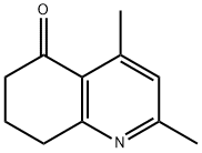 2,4-dimethyl-7,8-dihydroquinolin-5(6H)-one Struktur