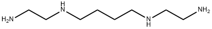 N1,N1'-(butane-1,4-diyl)bis(ethane-1,2-diamine) Struktur