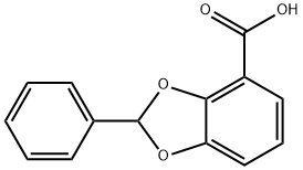 2-Phenylbenzo[d][1,3]dioxole-4-carboxylic acid Struktur