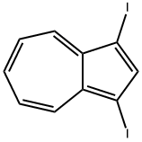 1,3-Diiodoazulene Struktur