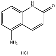 5-Aminoquinolin-2-ol hydrochloride Struktur