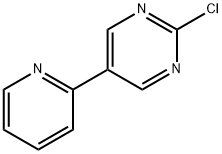 2-chloro-5-(pyridin-2-yl)pyrimidine Struktur