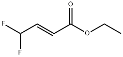 (2E)-4,4-Difluoro-2-butenoic acid ethyl ester Struktur