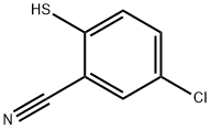 5-Chloro-2-mercapto-benzonitrile Struktur