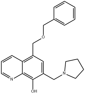 5-[(Benzyloxy)methyl]-7-(1-pyrrolidinylmethyl)-8-quinolinol price.