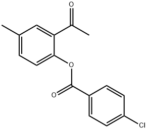 2-acetyl-4-methylphenyl 4-chlorobenzoate