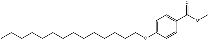 METHYL 4-(TETRADECYLOXY)BENZOATE Struktur