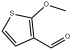 3-Thiophenecarboxaldehyde, 2-methoxy- Struktur