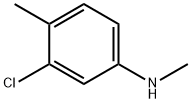 (3-Chloro-4-methyl-phenyl)-methyl-amine Struktur