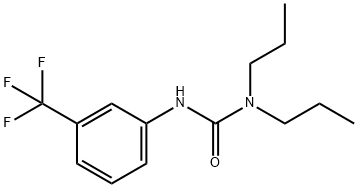 1,1-DIPROPYL-3-(3-TRIFLUOROMETHYL-PHENYL)-UREA Struktur