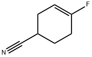 4-Fluorocyclohex-3-enecarbonitrile Struktur