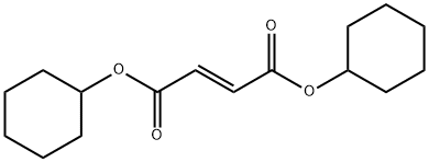 dicyclohexyl fumarate Struktur