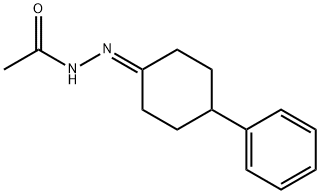 N'-(4-phenylcyclohexylidene)acetohydrazide Struktur