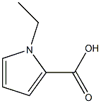 1-ethyl-1H-pyrrole-2-carboxylic acid Struktur