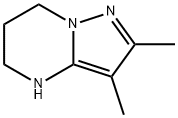 2,3-Dimethyl-4,5,6,7-tetrahydropyrazolo[1,5-a]pyrimidine Struktur