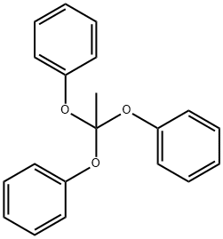 (Ethane-1,1,1-triyltris(oxy))tribenzene Struktur