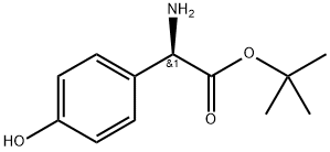 R-4-Hydroxyphenylglycine tert. Butyl ester Struktur