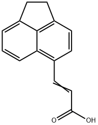 3-ACENAPHTHEN-5-YL-ACRYLIC ACID Struktur