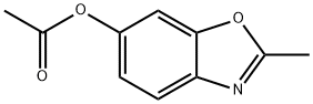 2-Methylbenzo[d]oxazol-6-yl acetate Struktur