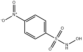 N-Hydroxy-4-nitrobenzene-1-sulfonamide Struktur