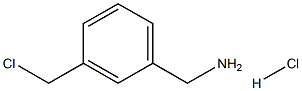 (3-(Chloromethyl)phenyl)methanamine hydrochloride Struktur