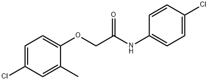 4'-CHLORO-2-(4-CHLORO-2-METHYLPHENOXY)ACETANILIDE Struktur