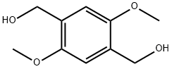 1,4-dihydroxymethyl-2,5-dimethoxybenzaldehyde Struktur