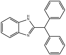 2-Benzhydryl-1H-benzo[d]imidazole Struktur