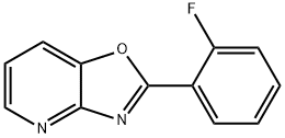 2-(2-Fluorophenyl)oxazolo[4,5-b]pyridine Struktur