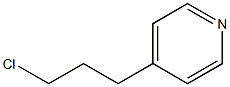 Pyridine, 4-(3-chloropropyl)-
 Struktur