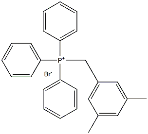 (3,5-Dimethylbenzyl)triphenylphosphonium bromide Struktur