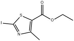 ethyl 2-iodo-4-methylthiazole-5-carboxylate Struktur