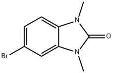 5-bromo-1,3-dimethyl-1H-benzo[d]imidazol-2(3H)-one Struktur