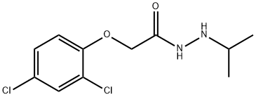 2-(2,4-dichlorophenoxy)-N'-isopropylacetohydrazide Struktur