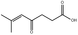 6-methyl-4-oxo-5-Heptenoic acid Struktur