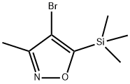 4-Bromo-3-methyl-5-trimethylsilanyl-isoxazole Struktur