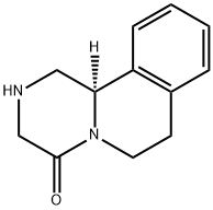 (R)-2,3,6,7-Tetrahydro-1H-pyrazino[2,1-a]isoquinolin-4(11bH)-one Structure