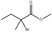 methyl 2-bromo-2-methylbutanoate Struktur