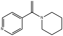 4-(1-(Piperidin-1-yl)vinyl)pyridine Struktur