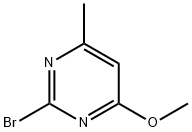 2-Bromo-4-methoxy-6-methylpyrimidine Struktur