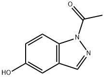 1-(5-hydroxy-1H-indazol-1-yl)-Ethanone Structure