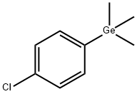 (4-Chlorophenyl)trimethylgermane Struktur