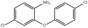 4-Chloro-2-(4-chlorophenoxy)aniline Struktur