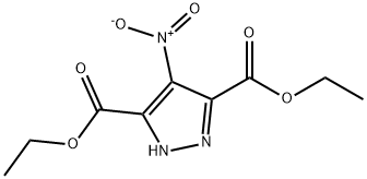 Diethyl 4-nitro-1H-pyrazole-3,5-dicarboxylate Struktur